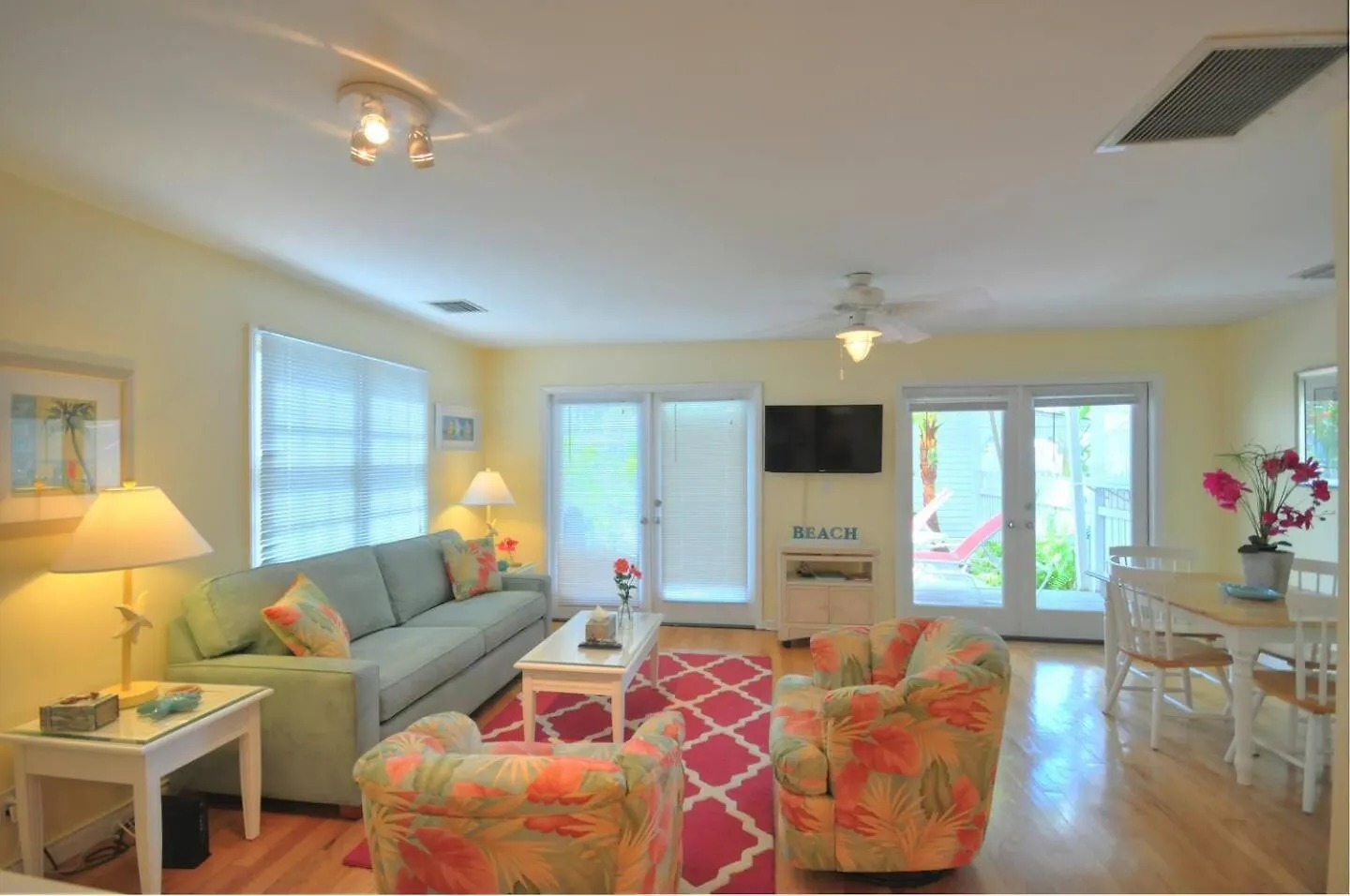 Renovated Corner Unit location
